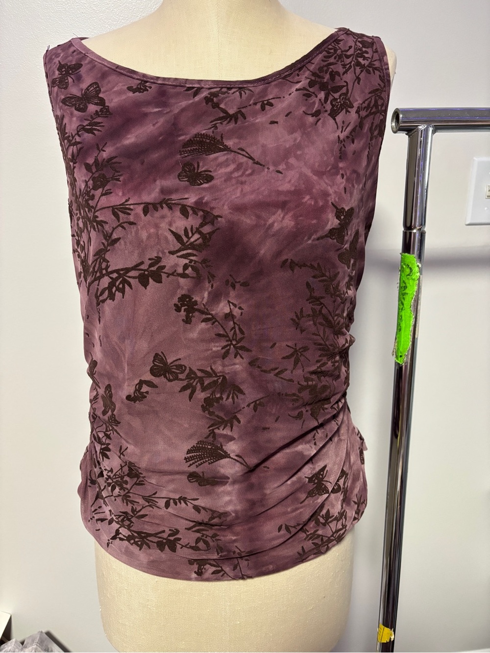 Burnout open back top